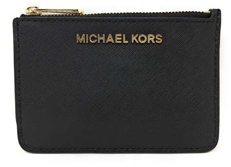 michael kors wallet leather|Michael Kors small black wallet.